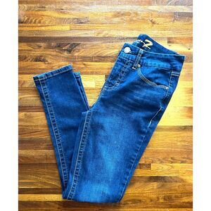 Seven7 Tummyless High Rise Dark Wash Stretch Womens Jeans Size 4